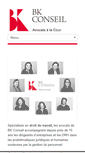 Mobile Screenshot of bkconseil.fr